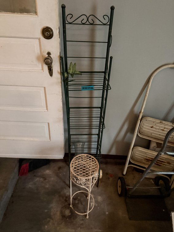 2 Metal Plant Stands 