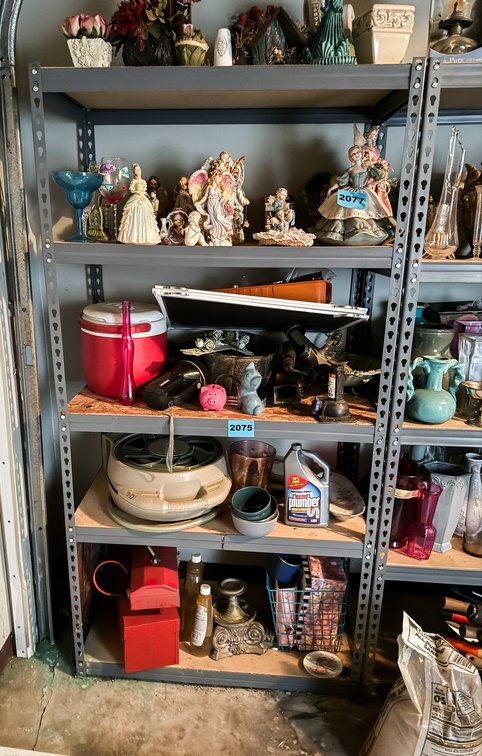 Metal Shelf Unit 