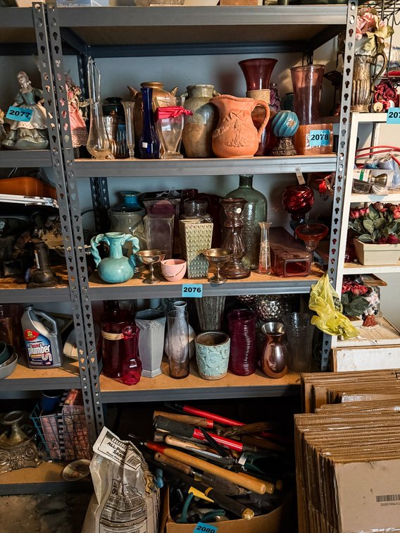 Metal Shelf Unit 