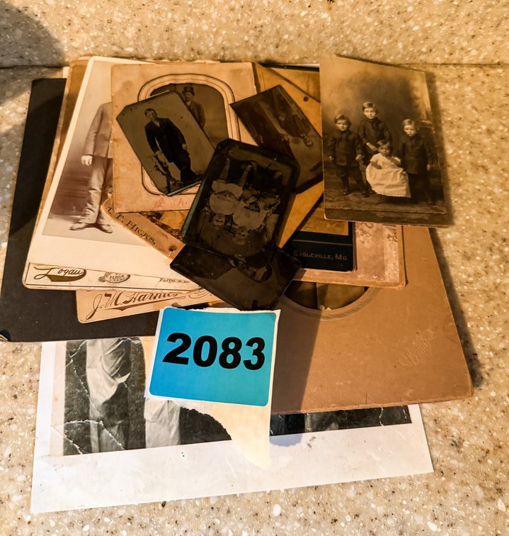 Lot Of Asst. Vintage Photos Some Tin Type 