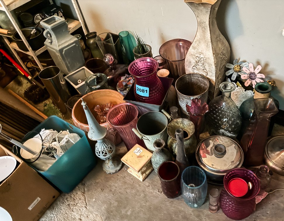 Lot Of Asst. Vases 