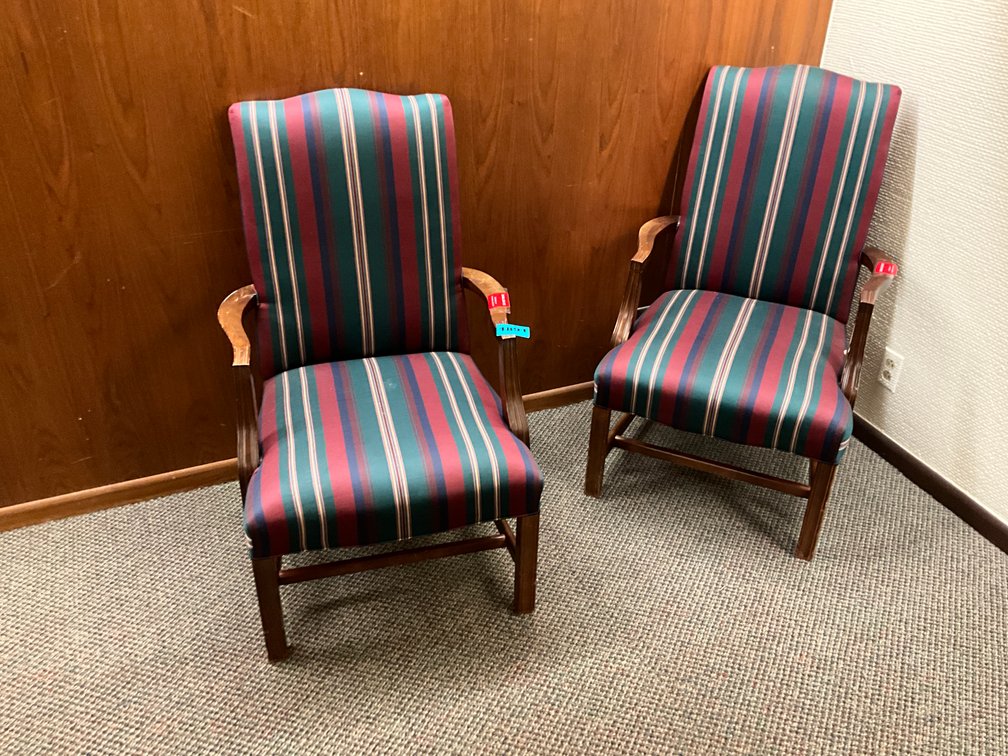 Two Office Waiting Chairs