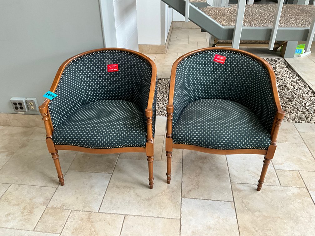 2 Office Waiting Chairs