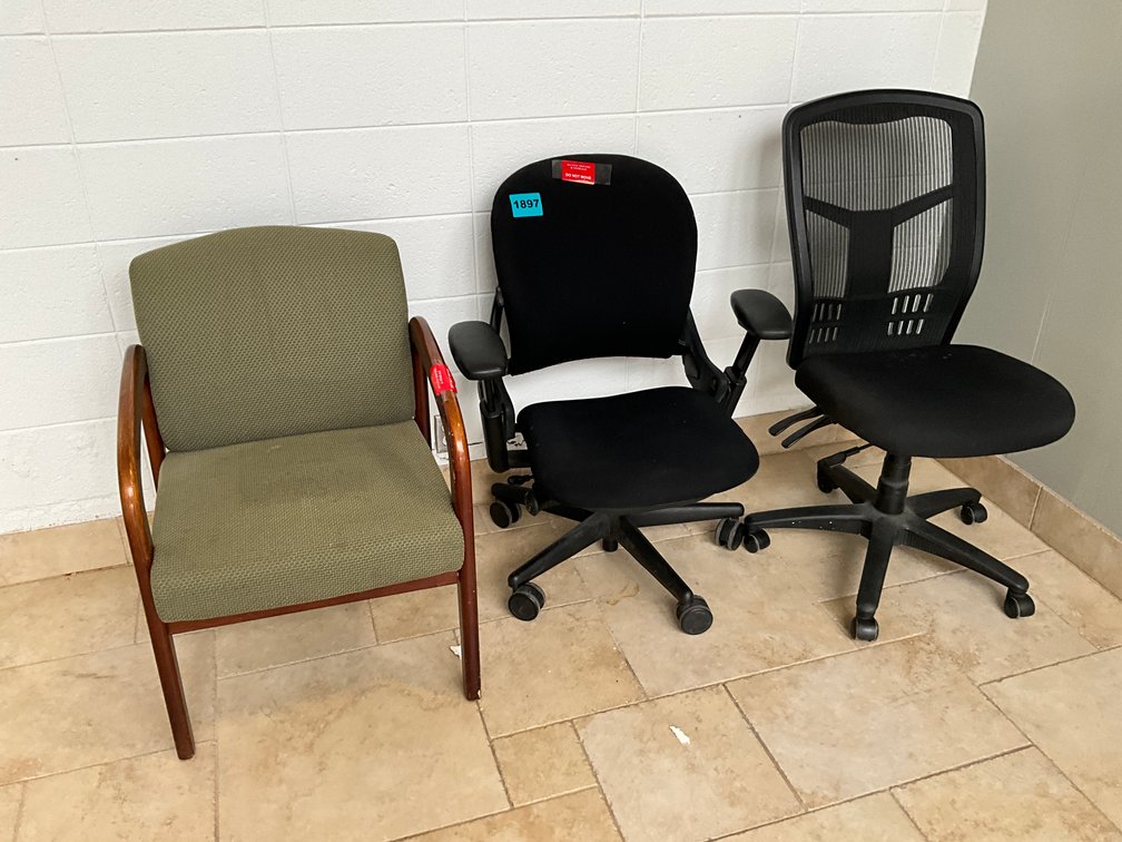 3 Office Chairs