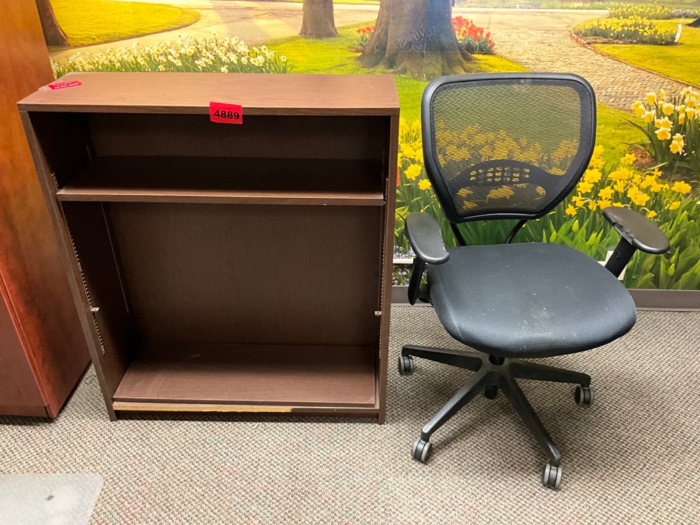 Bookcase & Chair