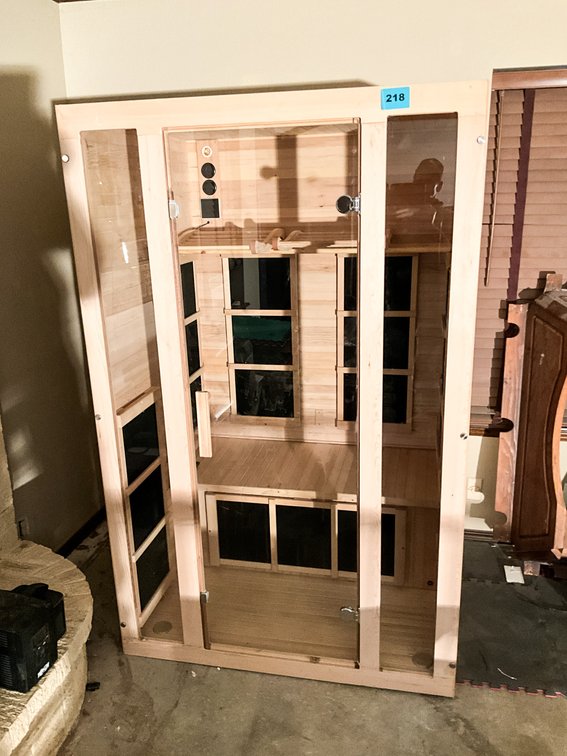 JNH 2 Person Infrared Sauna 47"X39.5"X75"