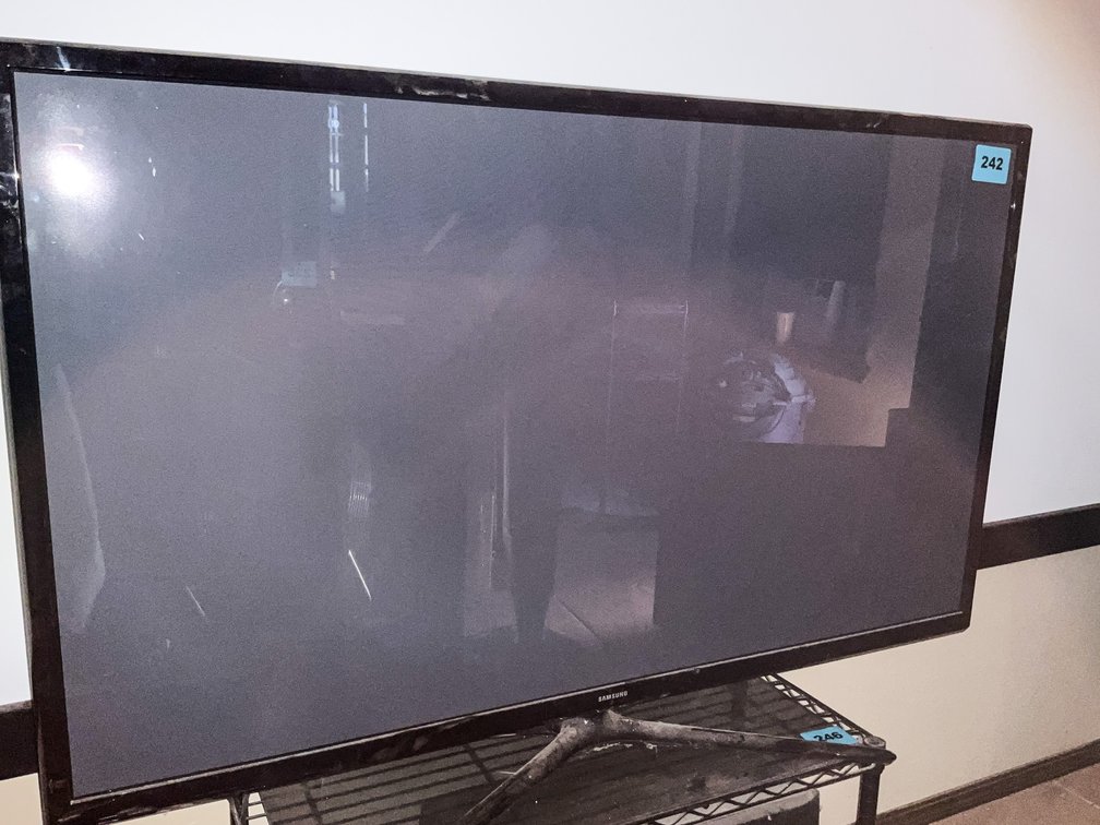 54" Samsung Flat Screen W/ Samsung Crystal Srround Airtrack Sound Bar