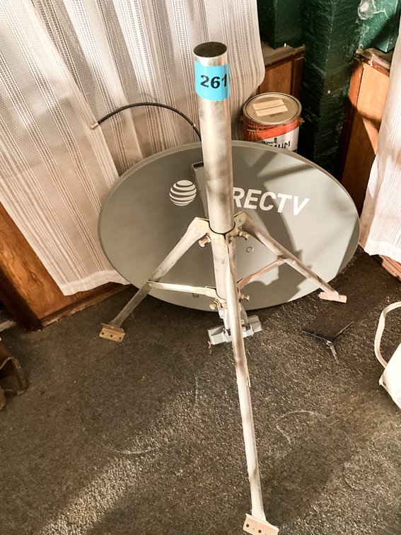 Direct TV Stand & Dish