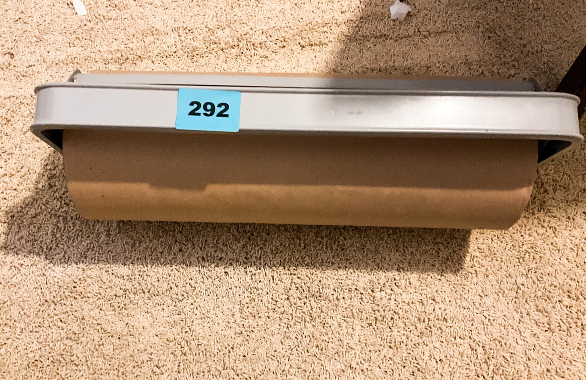 24" Roll Of Brown Paper & Dispenser