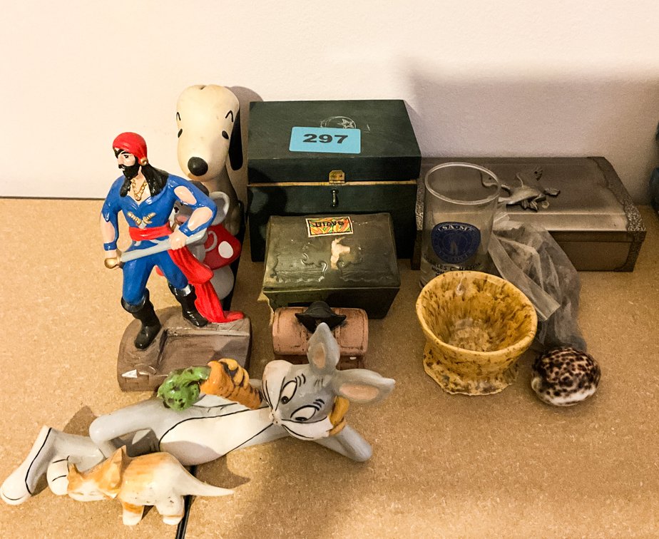 Snoopy - Bugs Bunny Figurines & Boxes Etc.