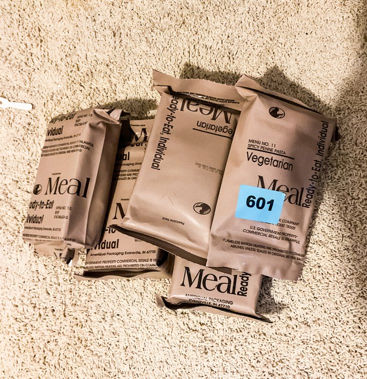 5 US Government Ready To Eat Rations