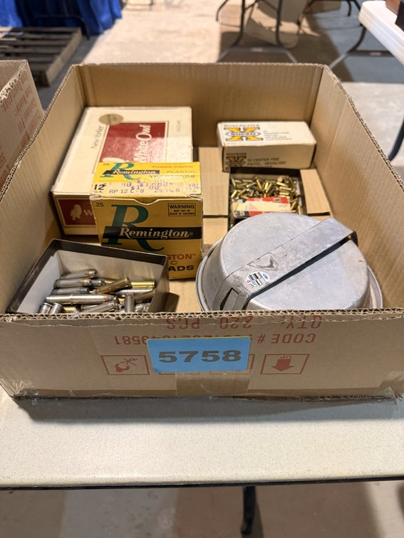 38 Spc Ammo, 22 Ammo, Shotgun Shells 12 GA, Mess Kit