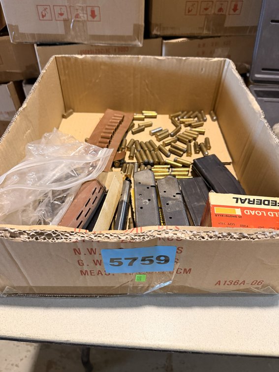 1911 Mags, 30 Carbine Mags, 38 Spc Ammo