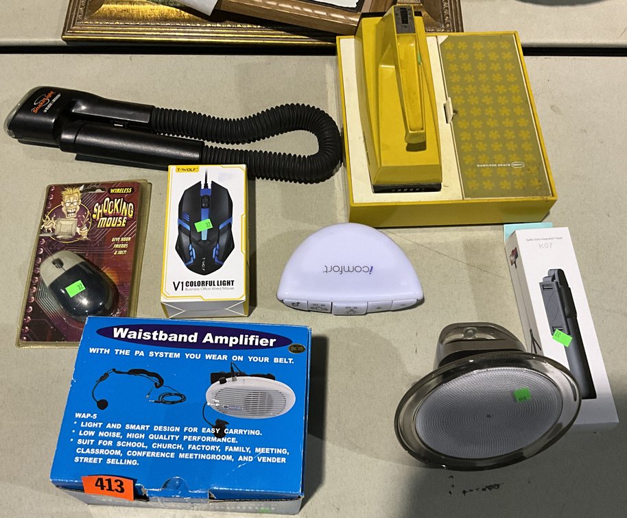 Waist Band Amplifier, Light Up Noise Detector B&D Snake Light