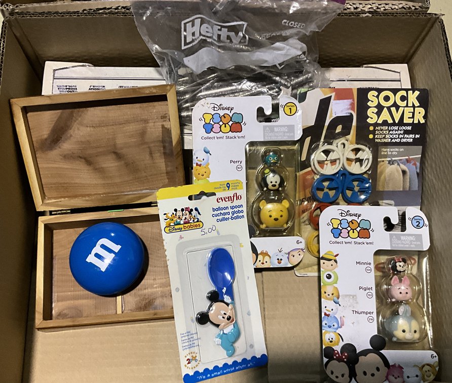 2 Boxes Vintage Disney Tsum-Tsum Series 1 & 2 W/ Collector Guides