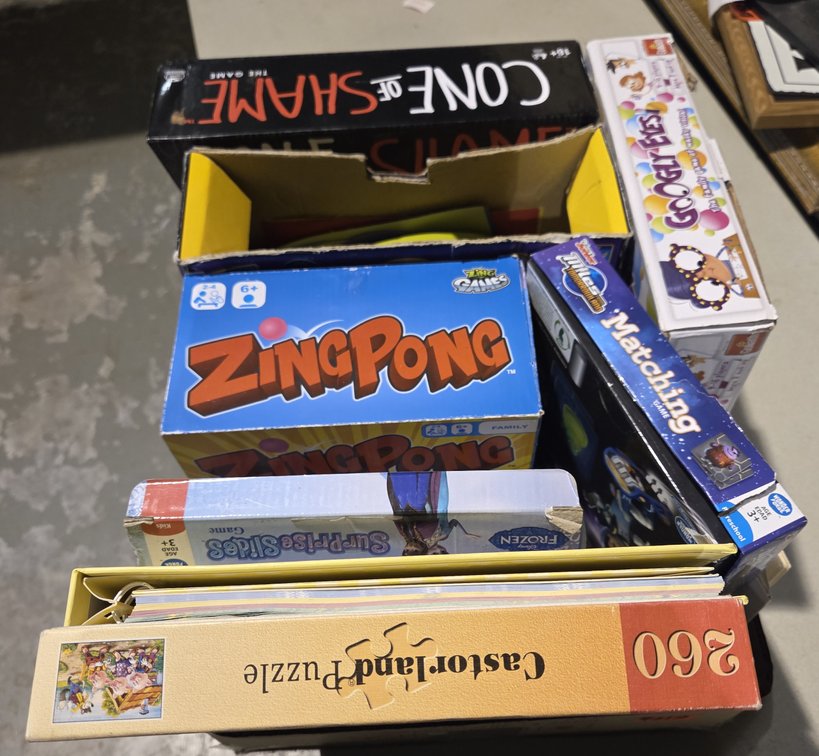2 Boxes Vintage Games