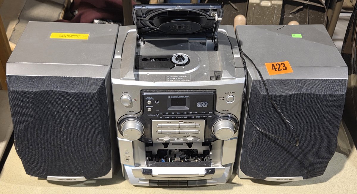 Compact Disc, Audio Recorder, & Cassette Player