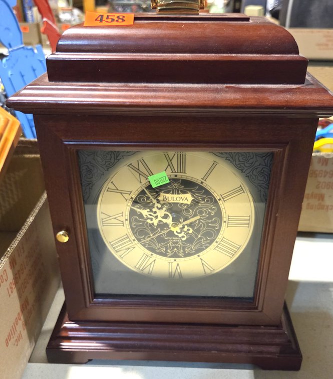 Bulova Table Clock