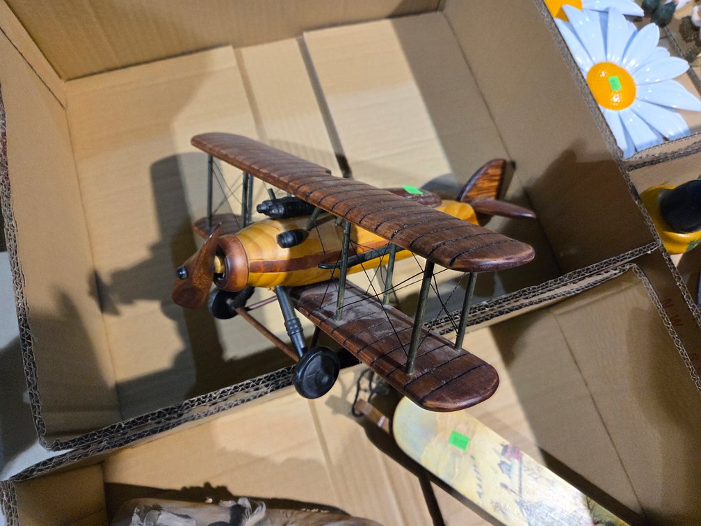 Handmade Wooden Airplane