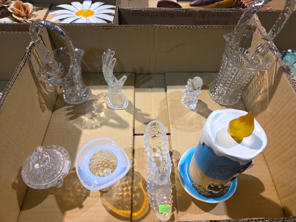Cut Crystal Table Ornaments