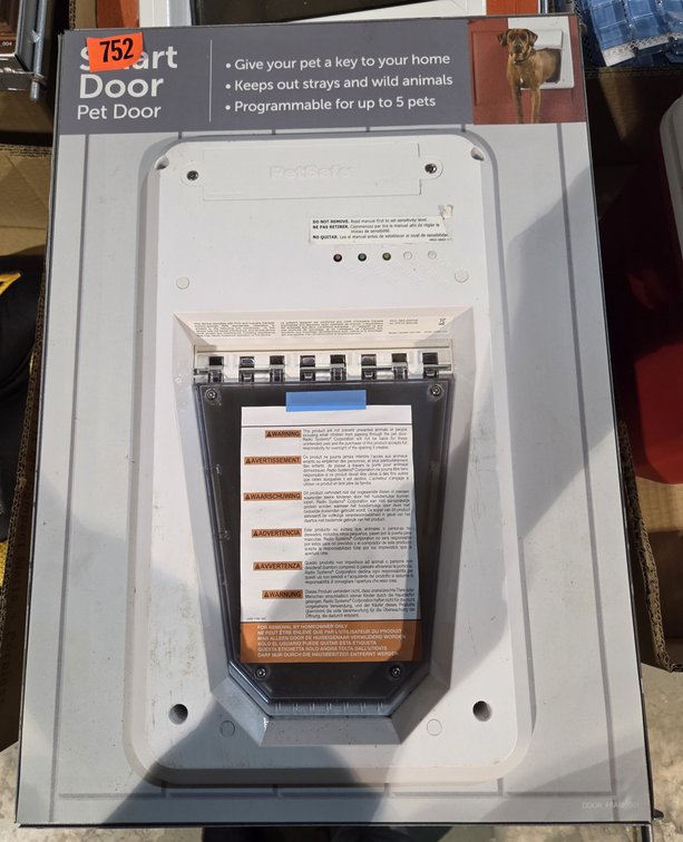 7"X5"X9" Smart Door Pet Door