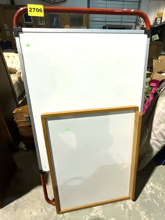 2 Dry Erase Boards