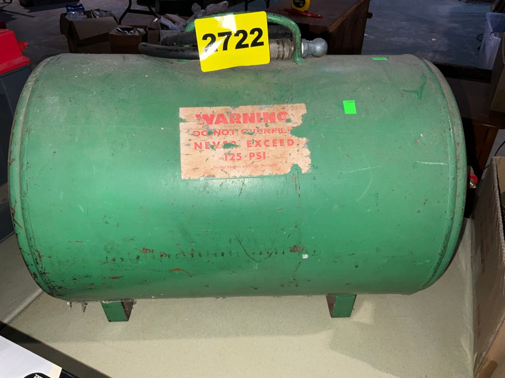 Green 125 Psi Air tank