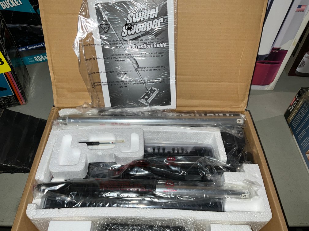 Cordless Swivel Sweeper (New in The Box)