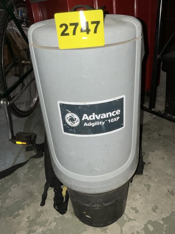 Advanced Agility 10xp Backpack Vacuum Cleaner