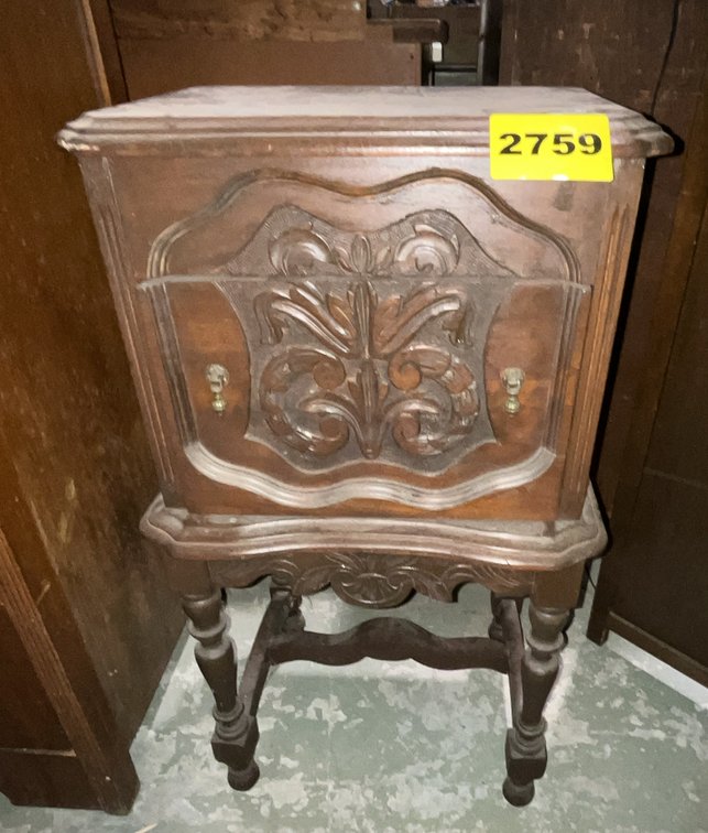 1 Drawer Wooden Night Stand