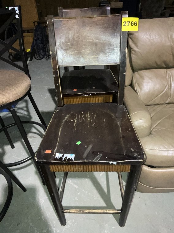 2 Wooden Chairs