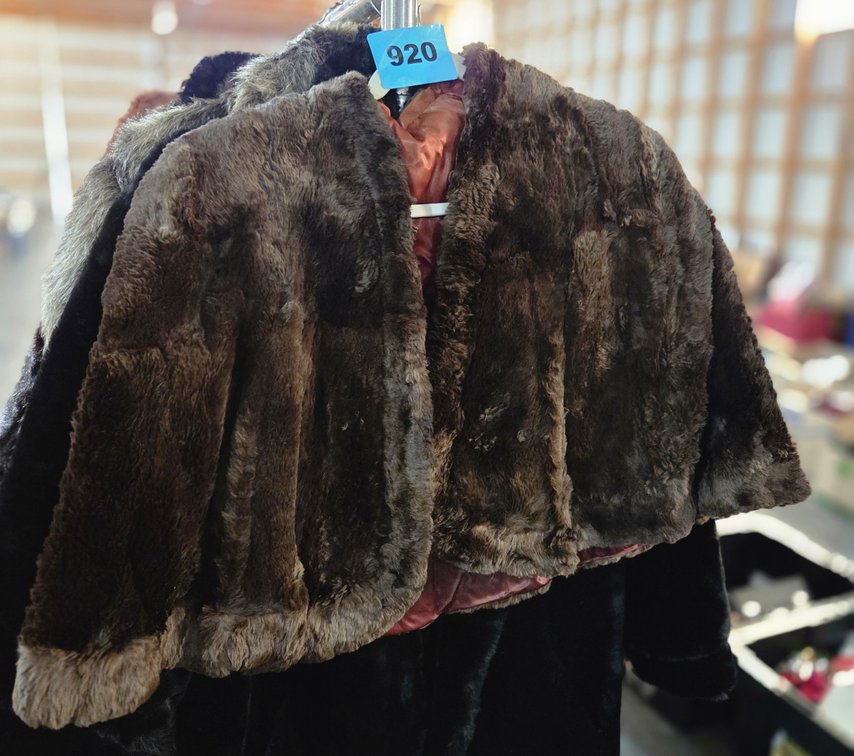 1 Ladies Brown Fur Stole