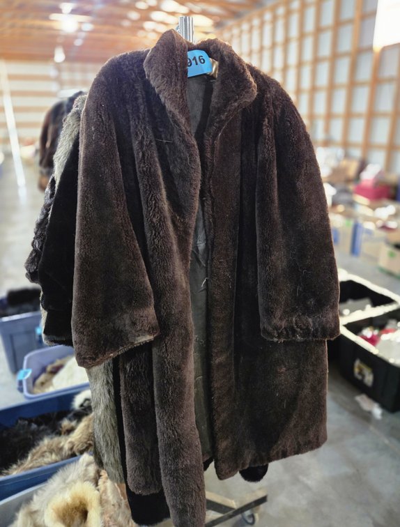 1 Ladies Full Length Coat Made in France