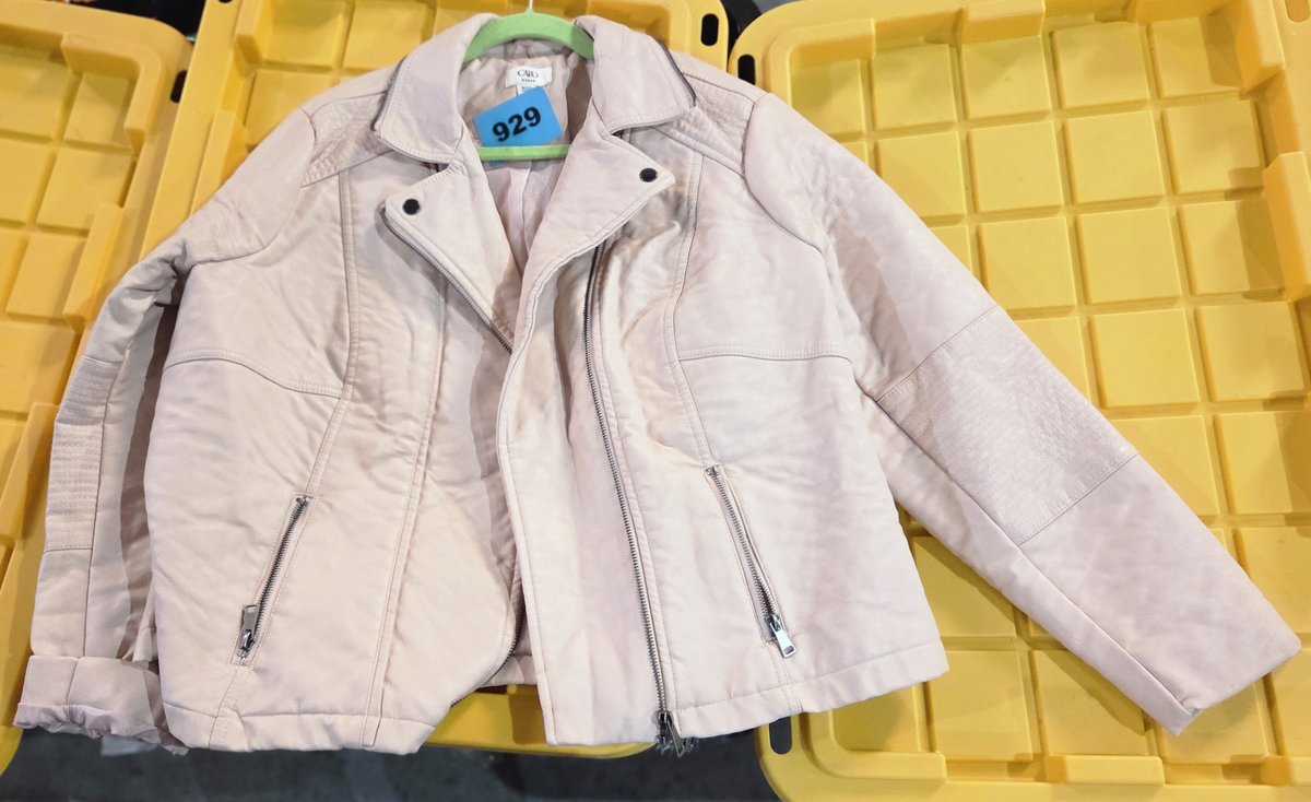 1 Pink Leather Jacket