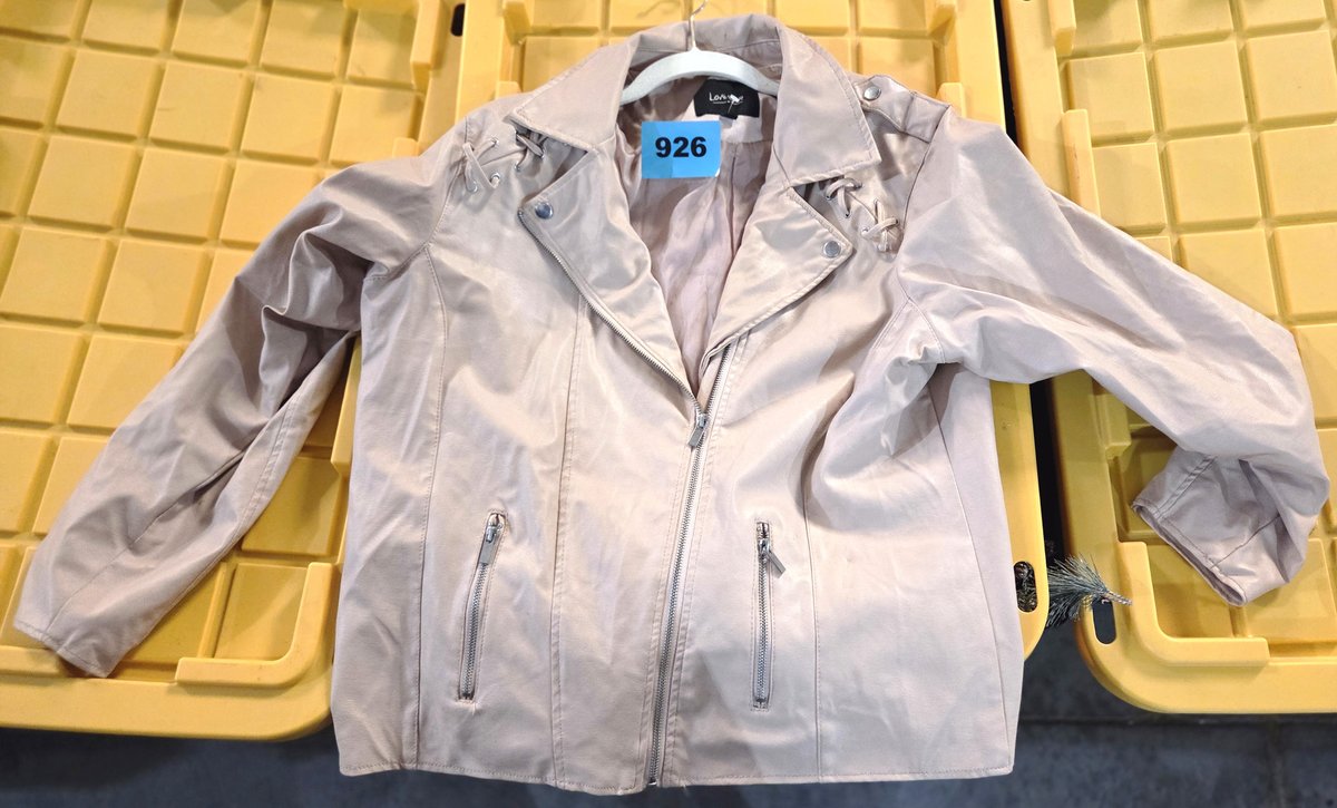 1 2X Pink Leather Jacket By Love Star