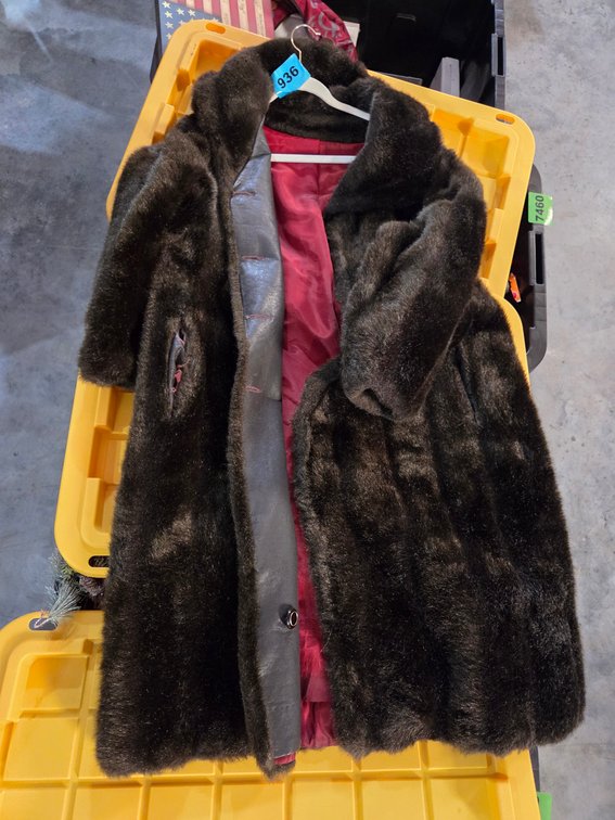 1 Full Length Fur Coat