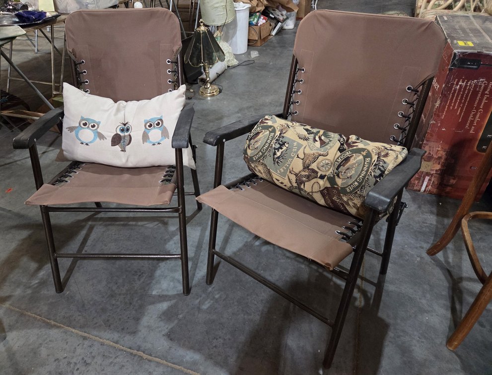 2 Outdoor Chairs