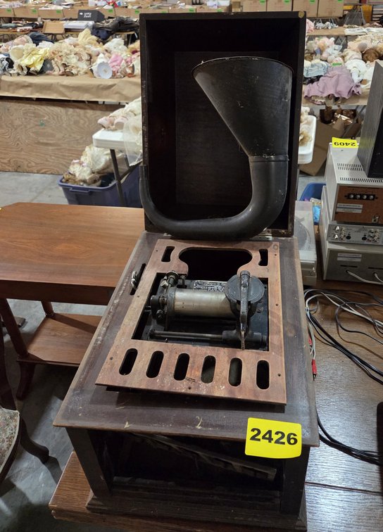 Thomas A. Edison Amberola 50 Cylinder Phonograph