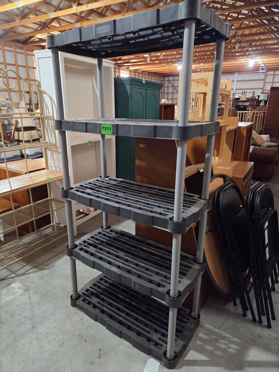 Rubbermaid 5 Shelf Rack