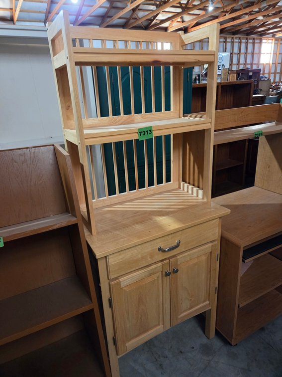 Coffee Bar Pantry Cabinet