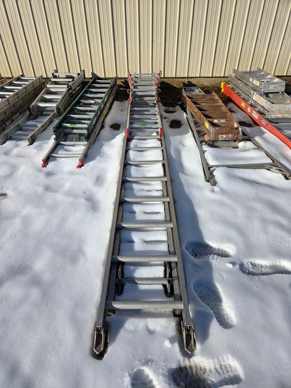 29' Aluminum Ext., 16' All Americanet LT Giant Multipurpose