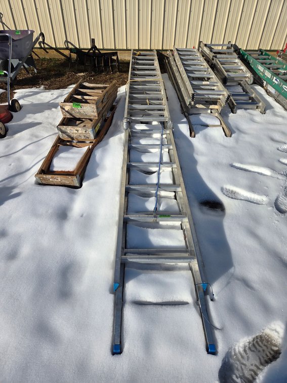 32' Werner Aluminum Ext., & 1 - 17' Keller Aluminum Ext.