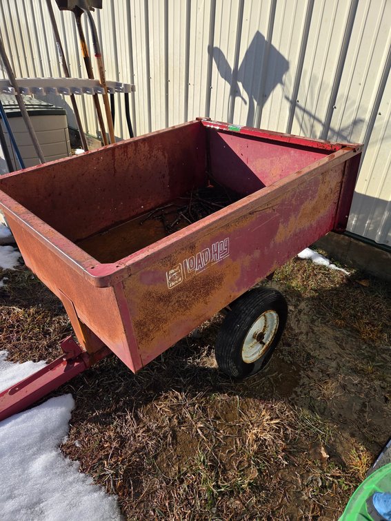 Red Devil Load Hog For Small Tractor or Mower
