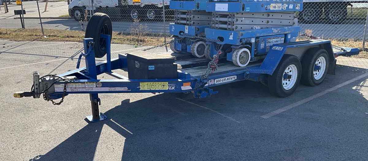 Felling FT-10 IT-I-W Heavy Duty 16' Trailer VIN: 5FTBE1620H1005235