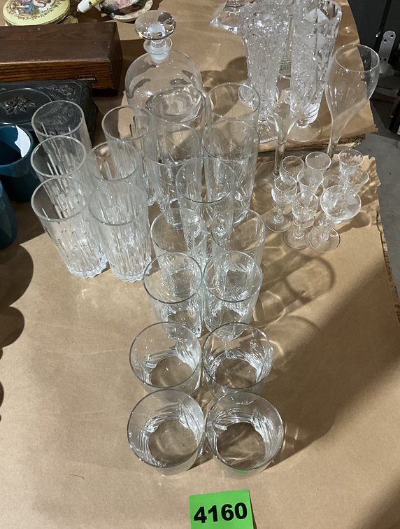 30 Pcs Glassware