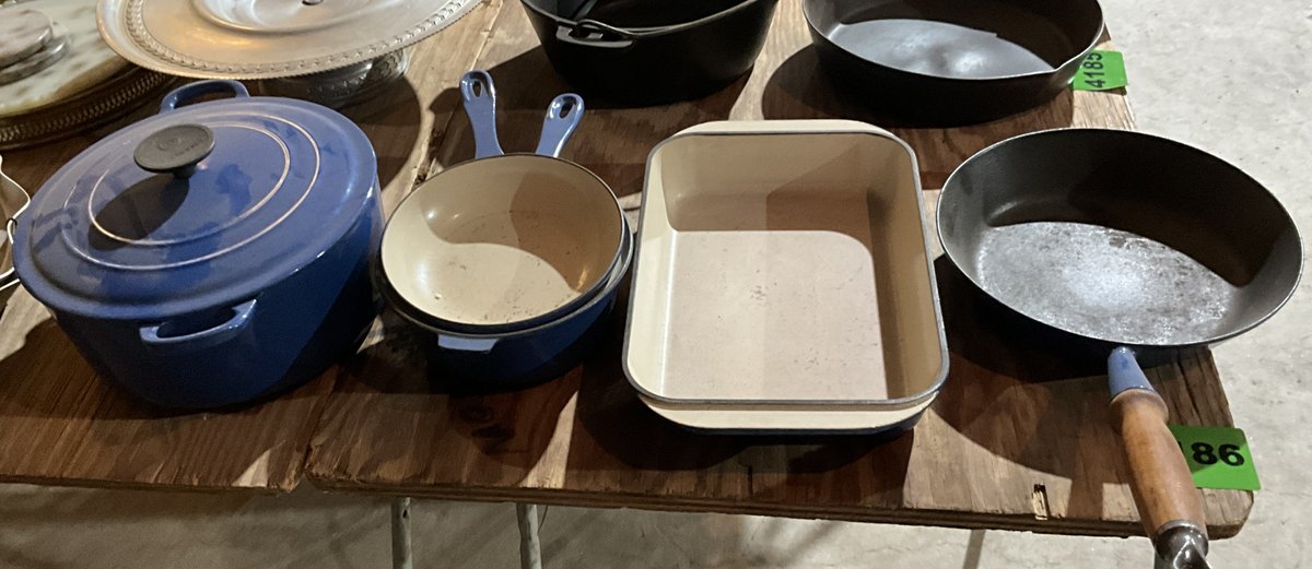 5 Pc Le Creuset Cast Iron Cookware-Made in France