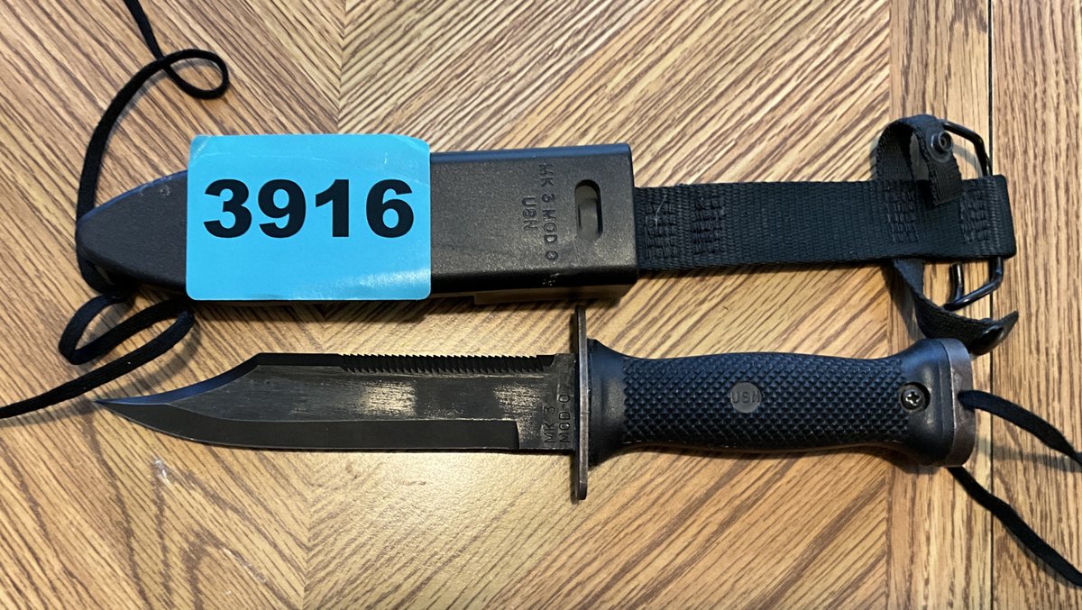 USN MK3 Hunting Knife 6" Blade