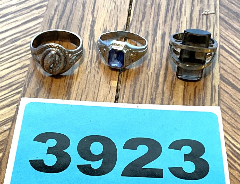 3 Rings - 1 Sterling