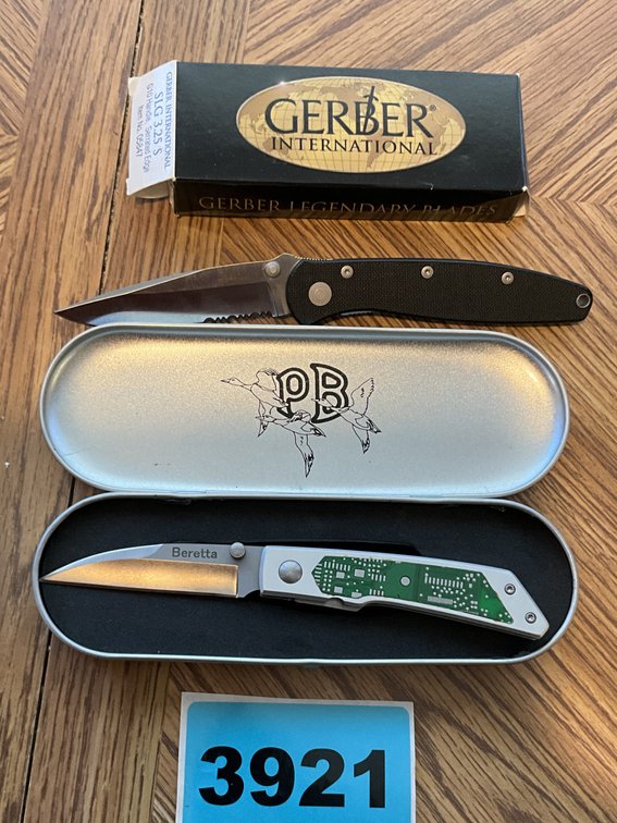 Gerber ATS 34 First Production Run PK