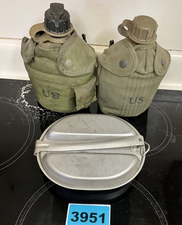 US T/1-M&C 1966 Mess Kit, US Canteen